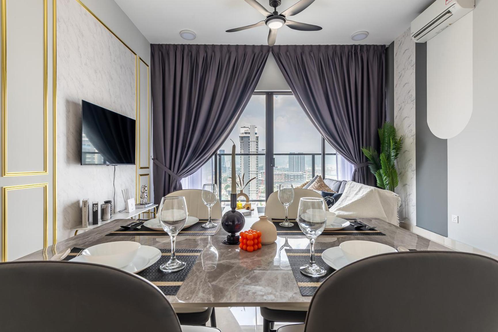 Tallest Concept Theme Suite Klcc Kuala Lumpur Szoba fotó